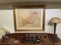 Lucien Boulier French Painter Nude c 1930 Original