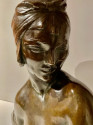 Amedeo Gennarelli Bronze Bust Art Deco Woman
