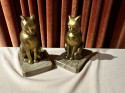Art Deco Cat Bookends Pair by Artist Franjou