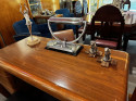 Art Deco Modernist Desk and Table Lamp