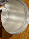 Art Deco Silver Plated Ribbed Shaker