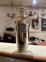 Art Deco Silverplated Ribbed Cocktail Shaker