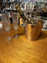 Art Deco Silver Plated Streamlined Champagne Bucket