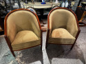 Art Deco Style Club Tub Chairs French style