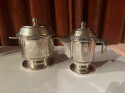 Art Deco Silver Five Piece Tea and Coffee Service