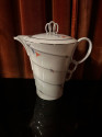 Czech Art Deco Porcelain Coffee Service for Eight