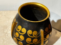 CHRISTOFLE  Dinanderie Mixed Metal Vase by Luc Lanel 1920s