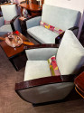 Art Deco French Style Three Piece Sofa Suite