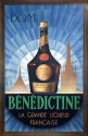 Art Deco Original Benedictine Liaueur Poster 1