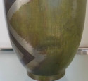 Dinanderie Art Deco Pair of Vases Series Evolution by Paul Mergier