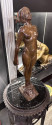 French Art Deco Bathing Nude Female Statue by Guillaume Dumont 1923