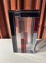 Czech Art Deco Glass Vase Karl Palda design