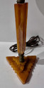 Art Deco Vintage Phenolic Amber Bakelite Lamps