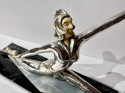 Art Deco Silvered Bronze Dancer with Ball on Marble