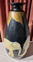 Elephant Ceramic Vase Design 20th Century French Signed Vallauris 