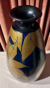 Elephant Ceramic Vase Design 20th Century French Signed Vallauris 