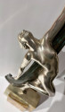 Art Deco French Sculptor Phillippe Draped Woman for Ovington Shop New York
