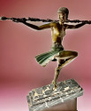 1930s French Art Deco Bronze Sculpture 