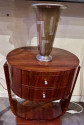 Custom Art Deco Macassar Nightstand or Side Table