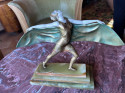 Ferdinand Preiss, circa 1925 'Bat Dancer' Cold Painted Bronze Sculpture Art Deco