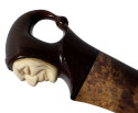 Roland Paris Mask and Walking Cane Rare Art Deco