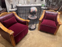 3 Piece French Art Deco Sofa Suite, Carved Wood Frames, Very Rare Design