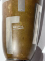 French Art Deco Dinanderie Metalware Vase Signed George