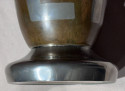 French Art Deco Dinanderie Metalware Vase Signed George