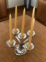 Silver Art Deco Candelabra Cluster by Plata Lappas