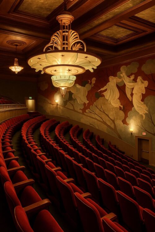 Journal #01: Art Deco Chandeliers by Pflueger