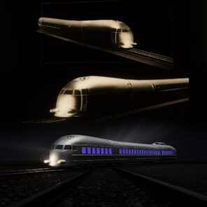 bel geddes train