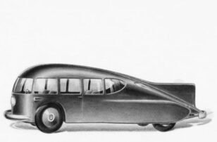 Norman Bel Geddes Streamlined Railway Train Model, ca. 1930–33 Art Deco