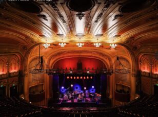 Monumental Art Deco Theater Chandelier, 1920s – Warfield Theater, San Francisco