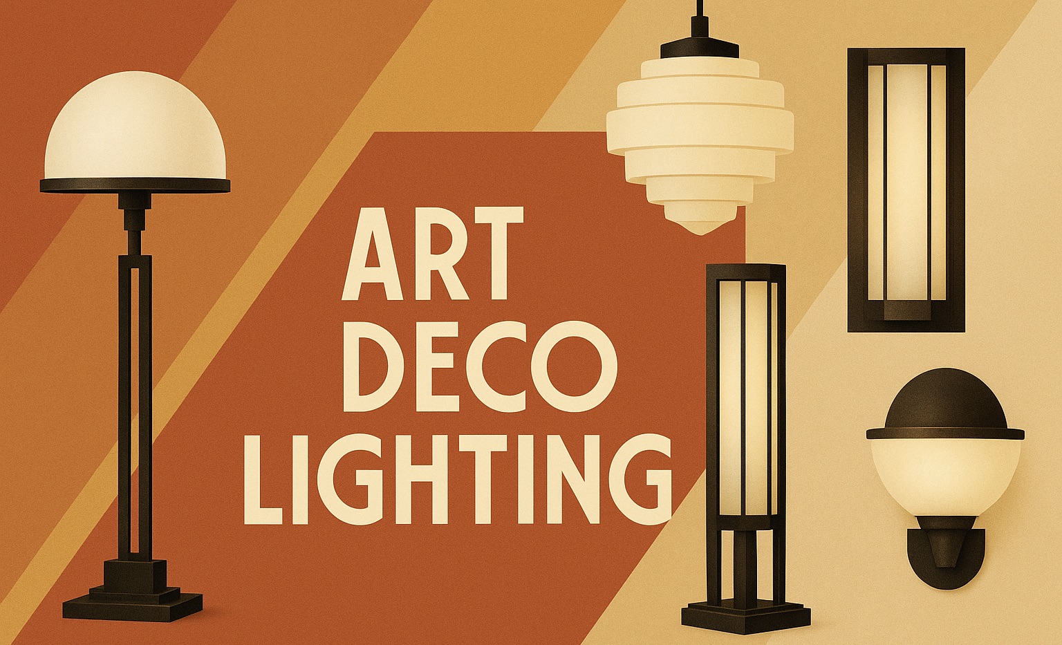 Art Deco Lighting from 1925 to 1945