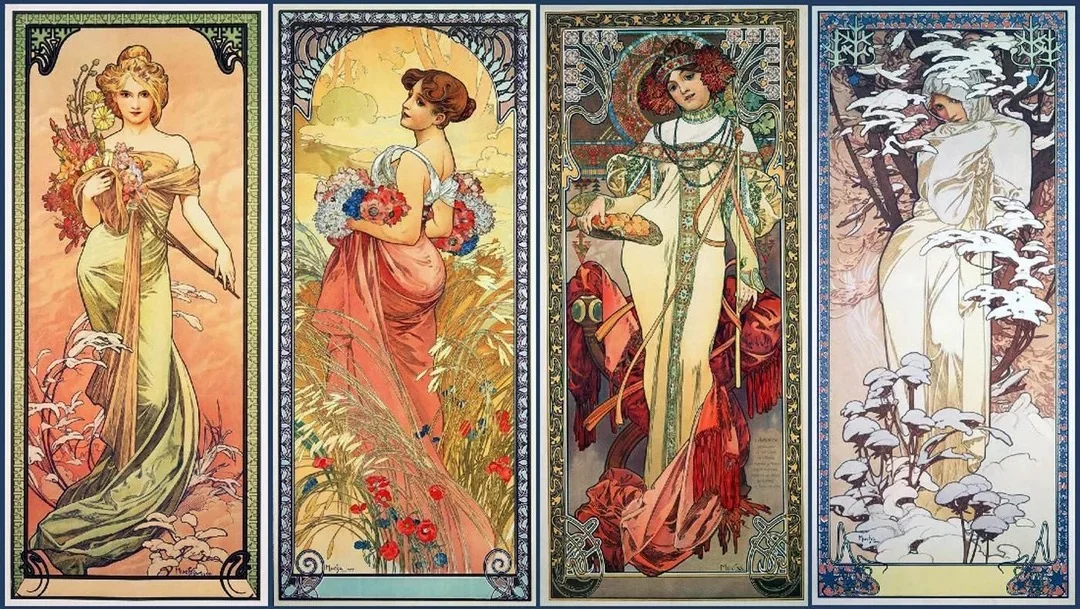 アート・デザイン・音楽 ART NOUVEAU: ART 1900 Art Nouveau, A New Art for a New Century - Art Deco Collection