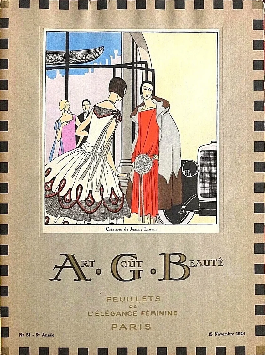 Vogue cover illustrated by Eduardo García Benito